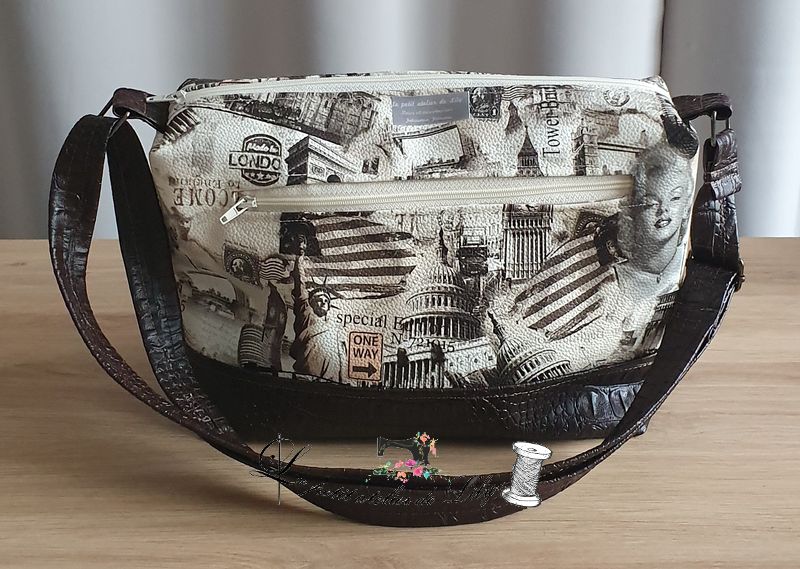 SAC A MAINS - BESACES - Le petit atelier de Lily